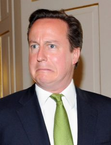 The dark shadow of David Cameron hovers over Westminster