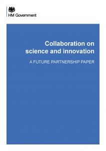 Government “Future Partnership” paper – collaboration on science and innovation