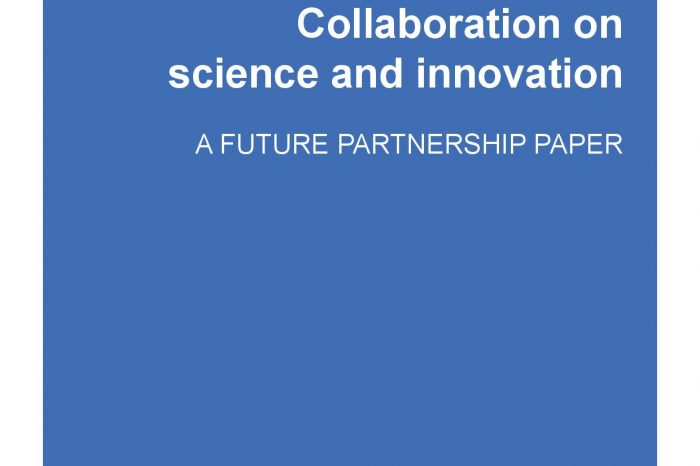 Government "Future Partnership" paper - collaboration on science and innovation