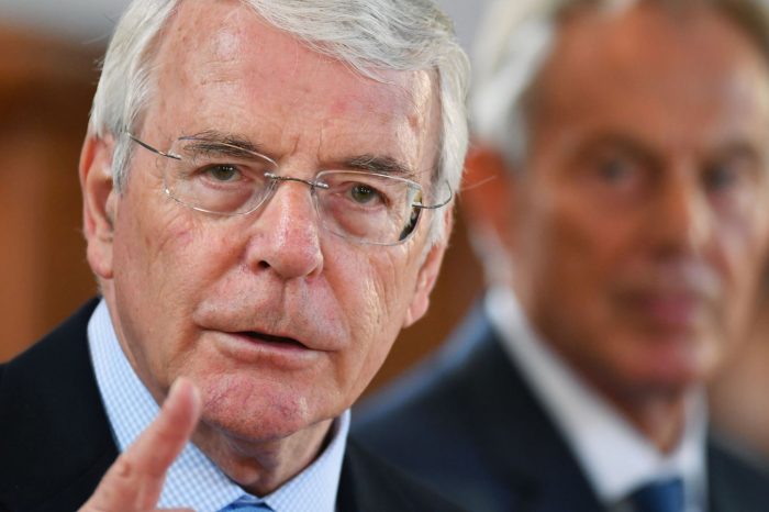 John Major's hypocrisy