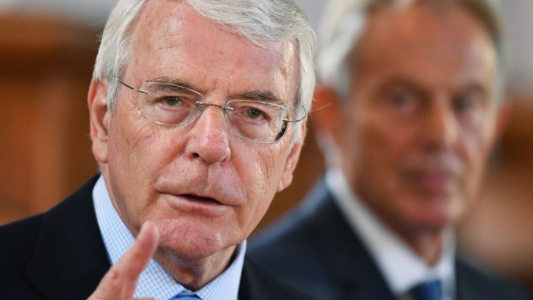 John Major’s hypocrisy