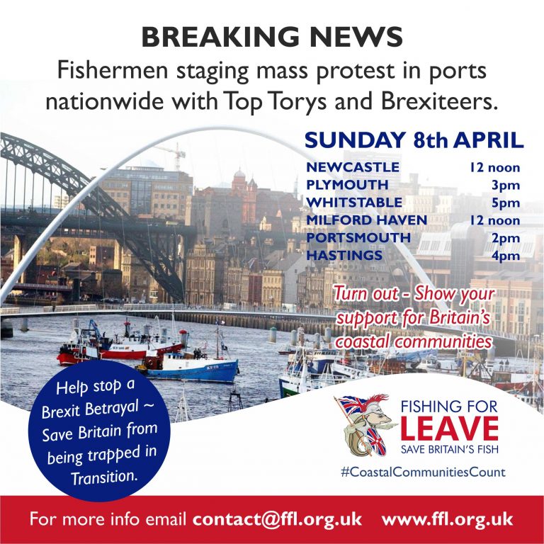 Fishing protests a success – and this is only the start