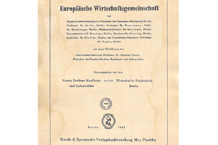 The origins of the EU - a new booklet by our Chairman