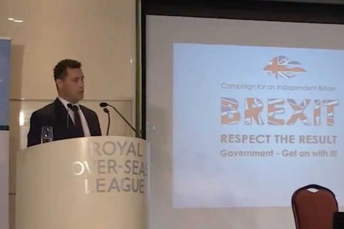CIB2018 Steven Woolfe MEP