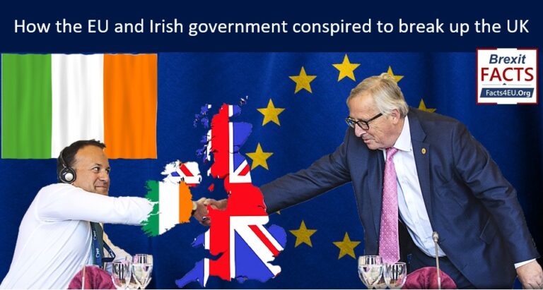 Exposed: How the EU and Irish government conspired to break up the UK