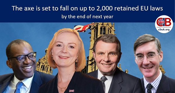 Six years after the vote to Leave, only 8% of EU laws have been repealed