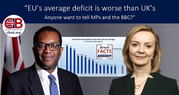“EU’s average deficit is worse than UK’s – Anyone want to tell MPs and the BBC?”