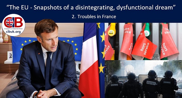 You thought all the troubles are in the UK? Ah non, mon ami. Ach nein, mein Freund