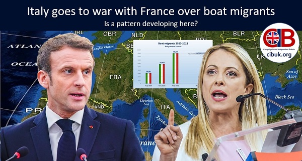 Italy goes to war with France over boat migrants – is a pattern developing here?