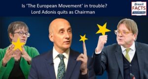 Is ‘The European Movement’ in trouble? Lord Adonis quits as Chairman