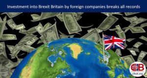 Investment into Brexit Britain by foreign companies breaks all records