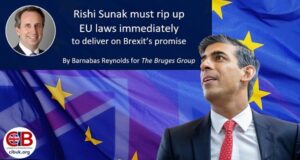 Rishi Sunak must rip up EU laws immediately to deliver on Brexit’s promise
