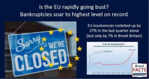 Is the EU rapidly going bust? Bankruptcies soar to highest level on record