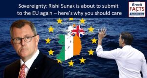 Sovereignty : Sunak is about to submit to the EU again – here’s why you should care