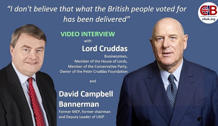 VIDEO INTERVIEW with Lord Cruddas – on Rishi, Boris, Conservatism and whether he will ever donate again