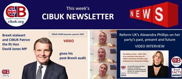 CIBUK AGM GUEST SPEAKER: RT. HON. DAVID JONES MP and other news