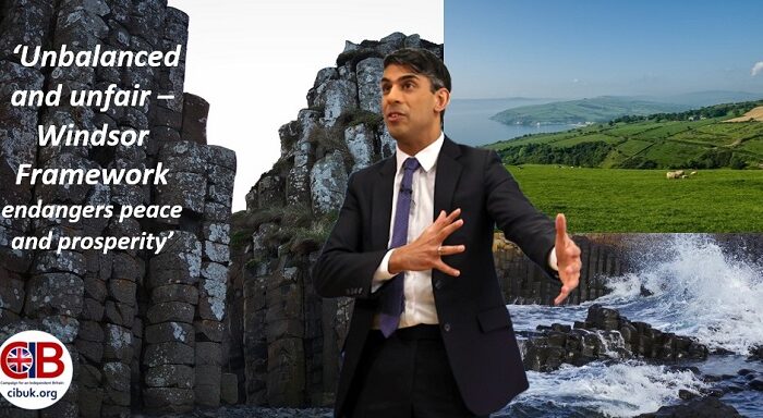 ‘Unbalanced and unfair – Windsor Framework endangers peace and prosperity’