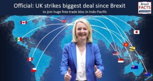 Official : UK strikes biggest deal since Brexit to join huge free trade bloc in Indo-Pacific