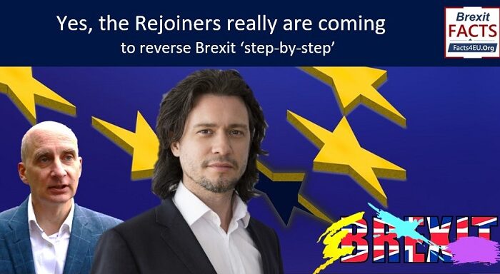 Yes, the Rejoiners really are coming - to reverse Brexit ‘step-by-step’