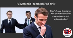 “Beware the French bearing gifts”