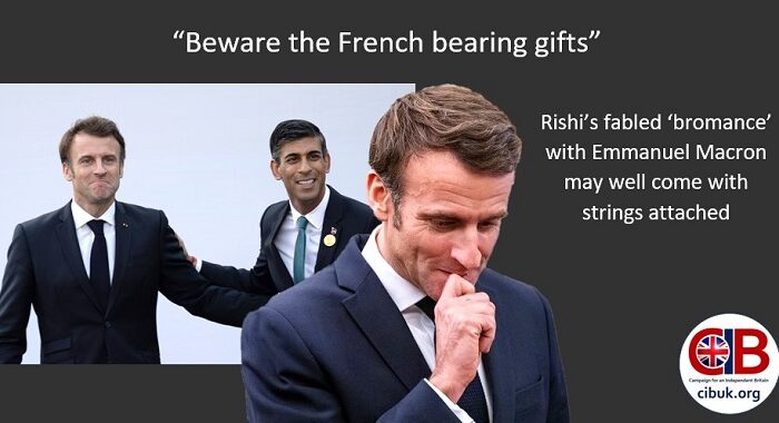 “Beware the French bearing gifts”