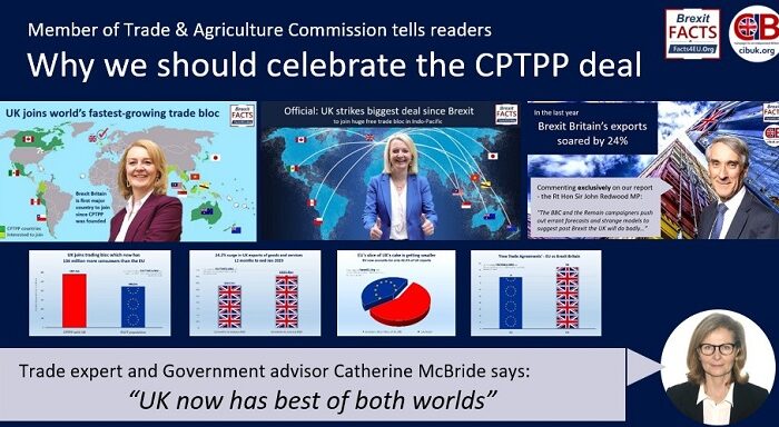 “UK now has best of both worlds,” says member of Trade & Agriculture Commission