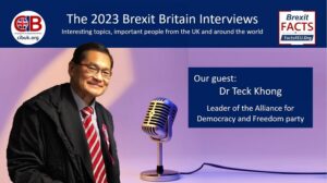 EXCLUSIVE interview: Dr Teck Khong, Leader of the Alliance for Democracy and Freedom
