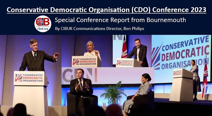 Conservative Democratic Organisation (CDO) Conference 2023