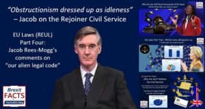 “Obstructionism dressed up as idleness” – Jacob on the Rejoiner Civil Service