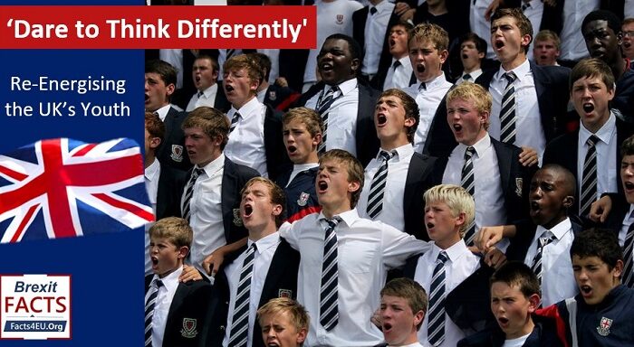 NEW CAMPAIGN : ‘Dare to Think Differently' - Re-Energising the UK’s Youth