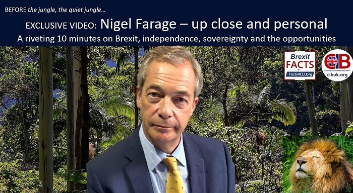 EXCLUSIVE VIDEO: Nigel Farage – up close and personal