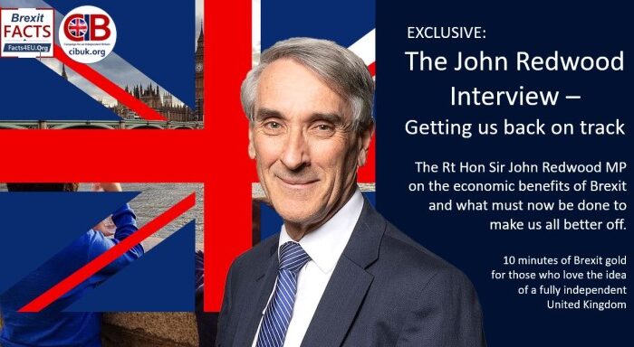 EXCLUSIVE: The John Redwood Interview - Getting us back on track