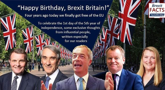 “Happy Birthday, Brexit Britain!”
