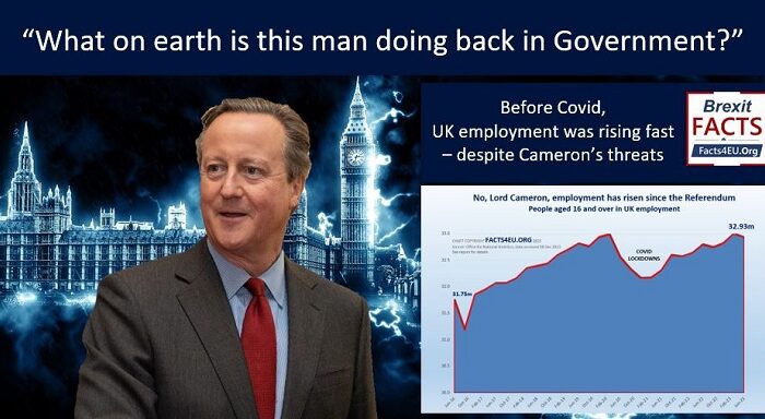 “What on earth is this man doing back in Government?”