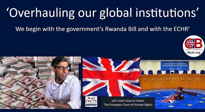 ‘Overhauling our global institutions – beginning with the ECHR’