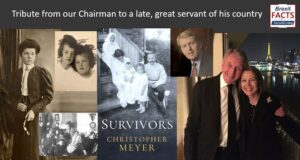 Personal tribute from our Chairman to a late, great servant of his country