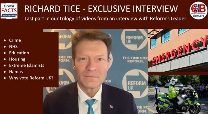 “The Ticeman Cometh?” – Last part in our trilogy of videos from an interview with Reform’s Leader