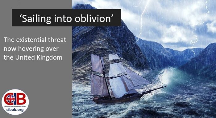 ‘Sailing into oblivion’