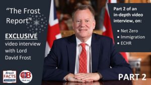 EXCLUSIVE – “The Frost Report”, Part 2 of an in-depth video interview