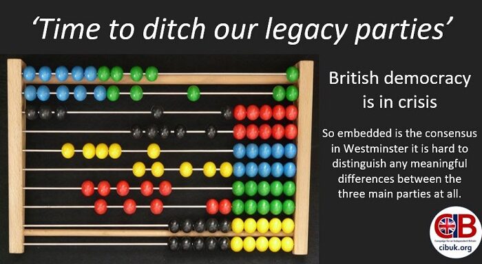 ‘Time to ditch our legacy parties’