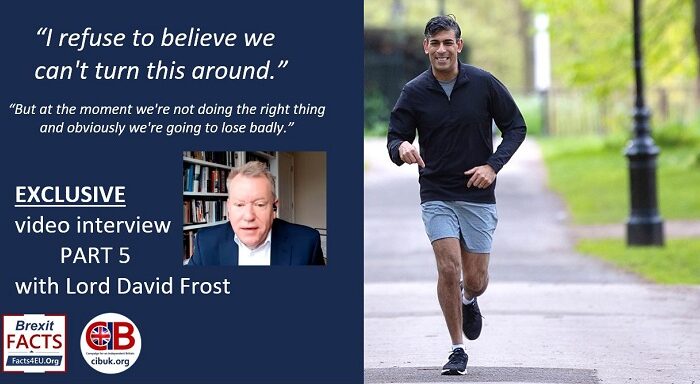 EXCLUSIVE VIDEO: “I refuse to believe we can't turn this around,” says Lord Frost