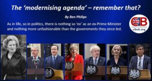 The ‘modernising agenda’ – remember that?