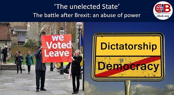‘The unelected State’