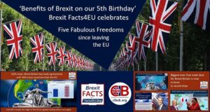 ‘Benefits of Brexit on our 5th Birthday’