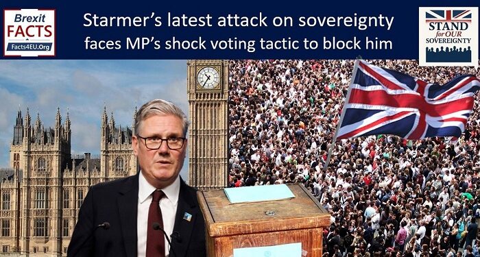 Exclusive: Starmer’s latest attack on sovereignty faces MP’s shock voting tactic to block him