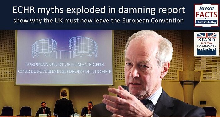 ECHR myths exploded in damning report show why UK must now leave this dysfunctional body