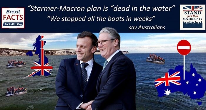 “We stopped all the boats in weeks” – Starmer-Macron plan is “dead in the water,” say Australians