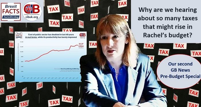 Why are we hearing about so many taxes that might rise in Rachel’s budget?